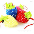 Colorful Foldable Shopping Bags With Drawstring Pouch, Reusable Folding Bag